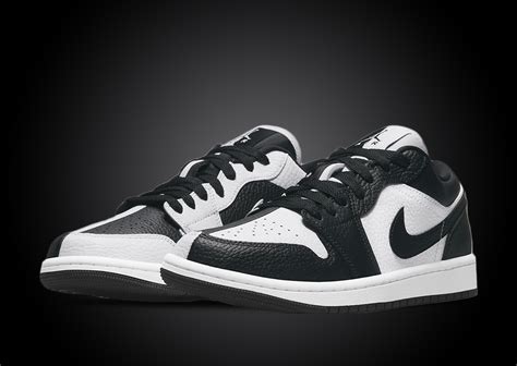 jordan 1 low white black